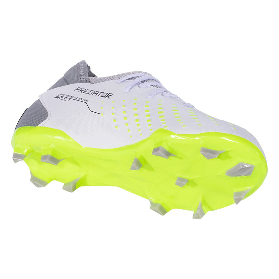 Youth Adidas Predator Accuracy.3 FG J White/Green