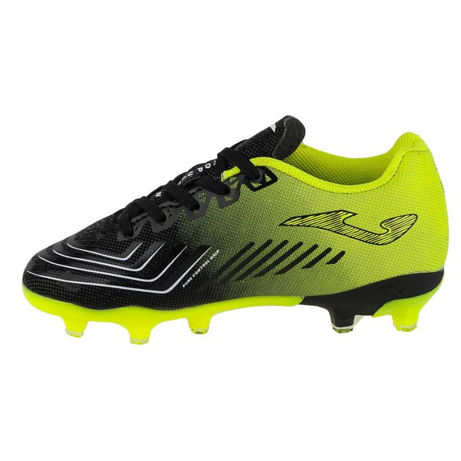 Joma Propulsion Jr Firm Ground Black/Yellow