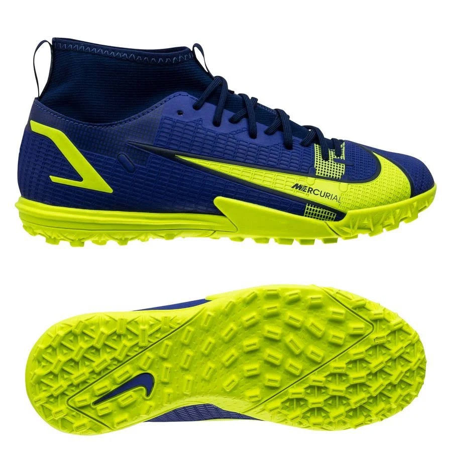 Nike Jr Superfly 8 Academy TF Blue/Yellow