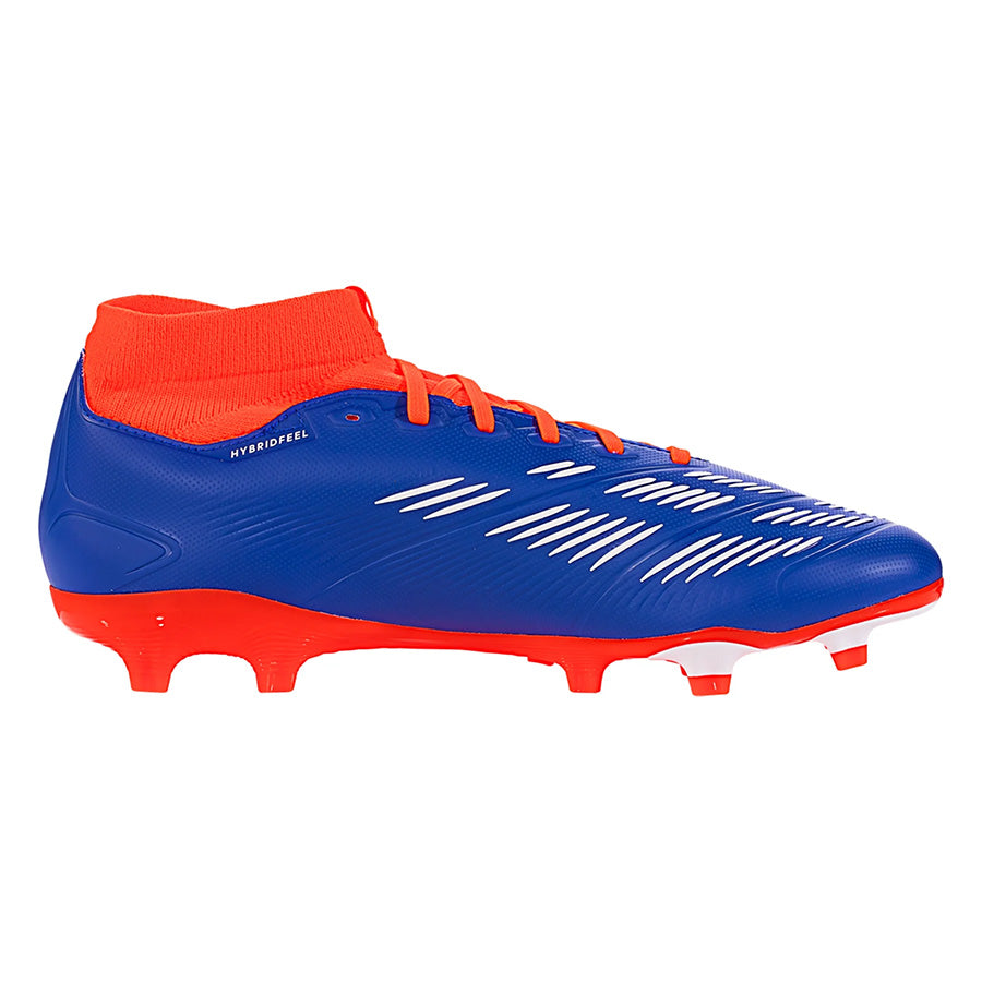 Adidas Predator League Sock FG Firm Ground Cleat Blue/Red