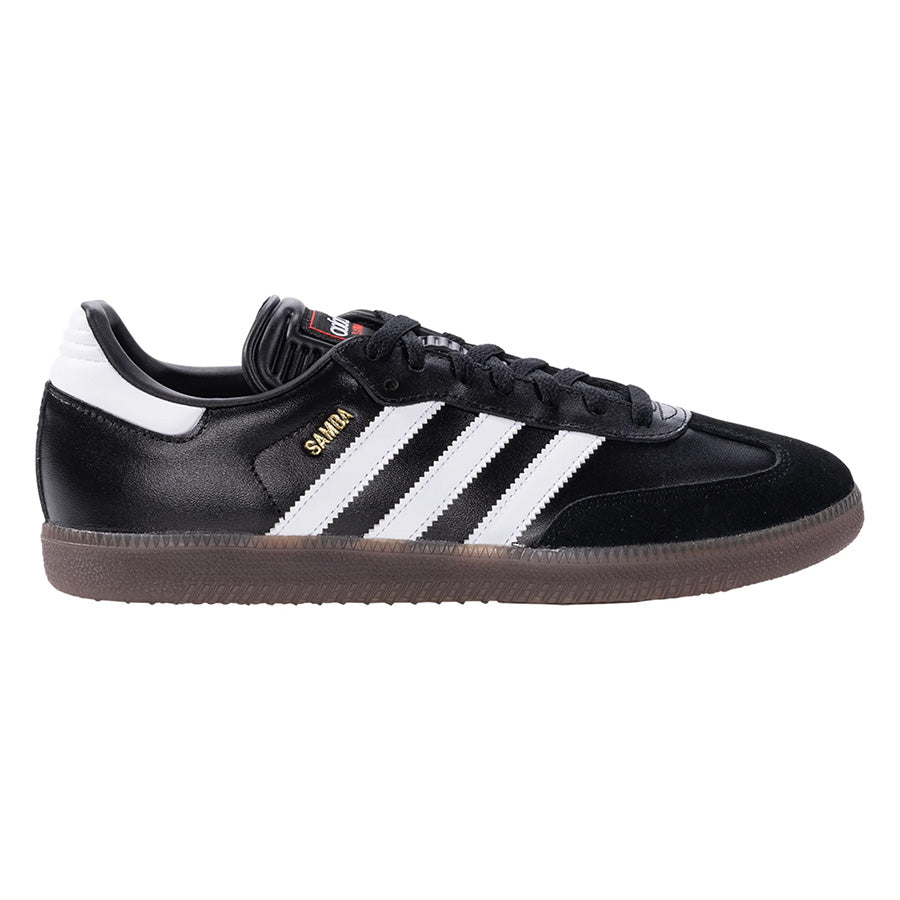 Adidas Samba Indoor Soccer Shoe Black Gum Sole