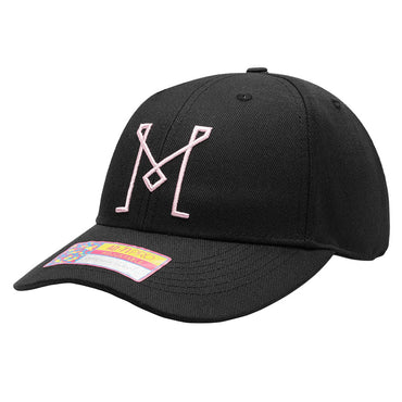 Fan Ink Inter Miami FC Standard Adjustable Hat Black