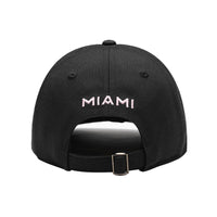 Fan Ink Inter Miami FC Standard Adjustable Hat Black