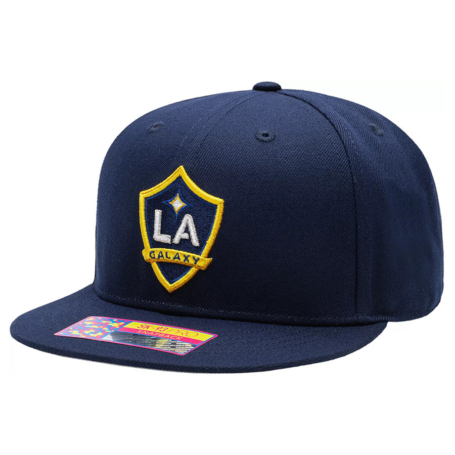 Fan Ink LA Galaxy Adjustable Snapback Hat Navy