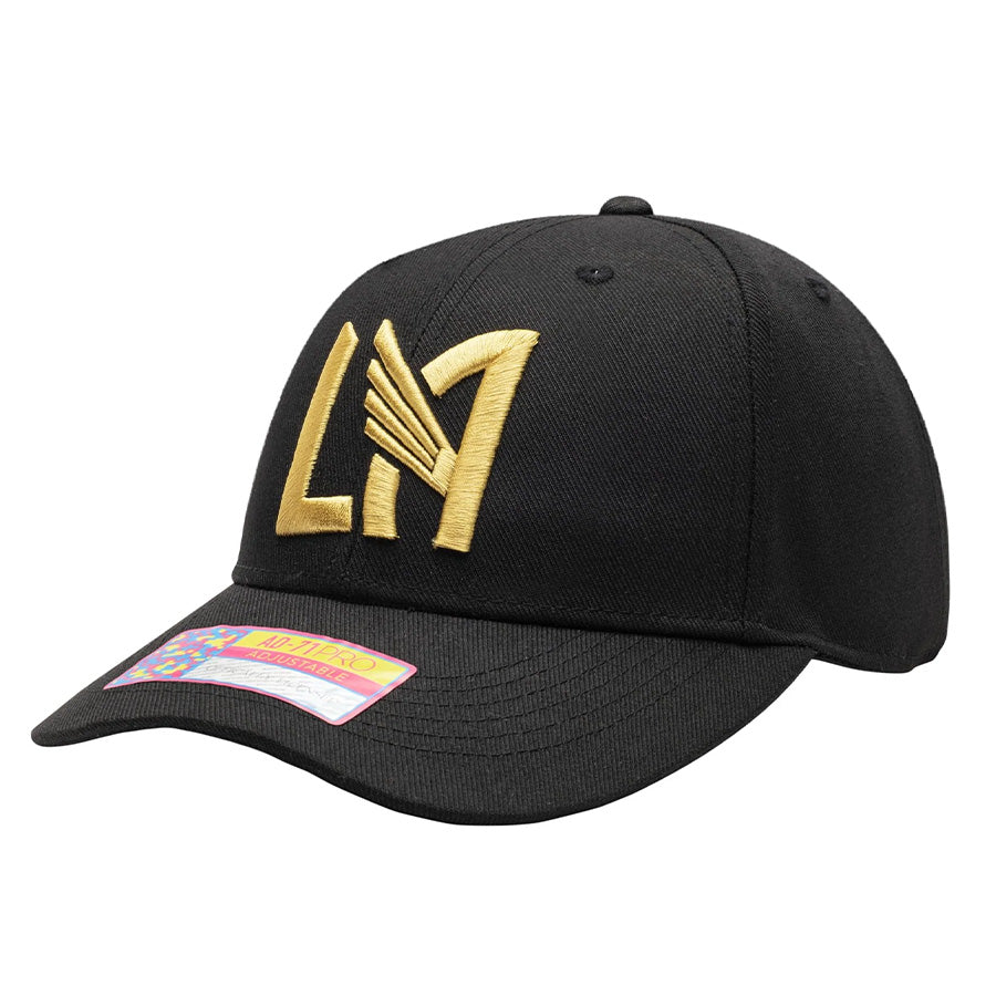 Fan Ink LAFC Standard Adjustable Hat Black