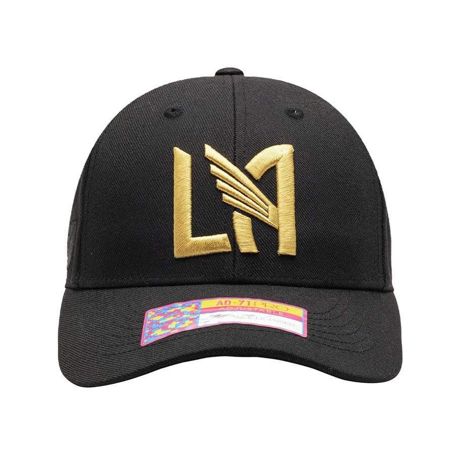 Fan Ink LAFC Standard Adjustable Hat Black