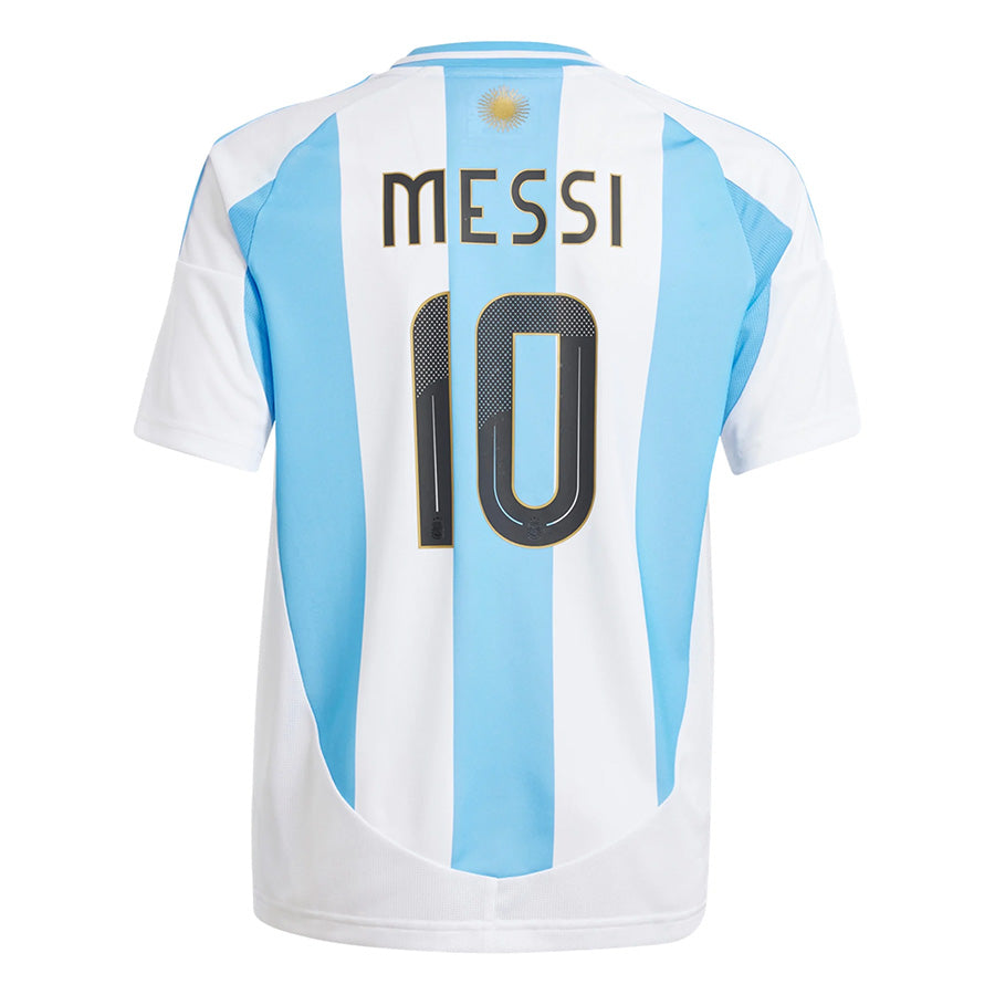 Kid's Adidas Argentina Messi Home Jersey 2024