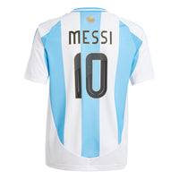 Kid's Adidas Argentina Messi Home Jersey 2024