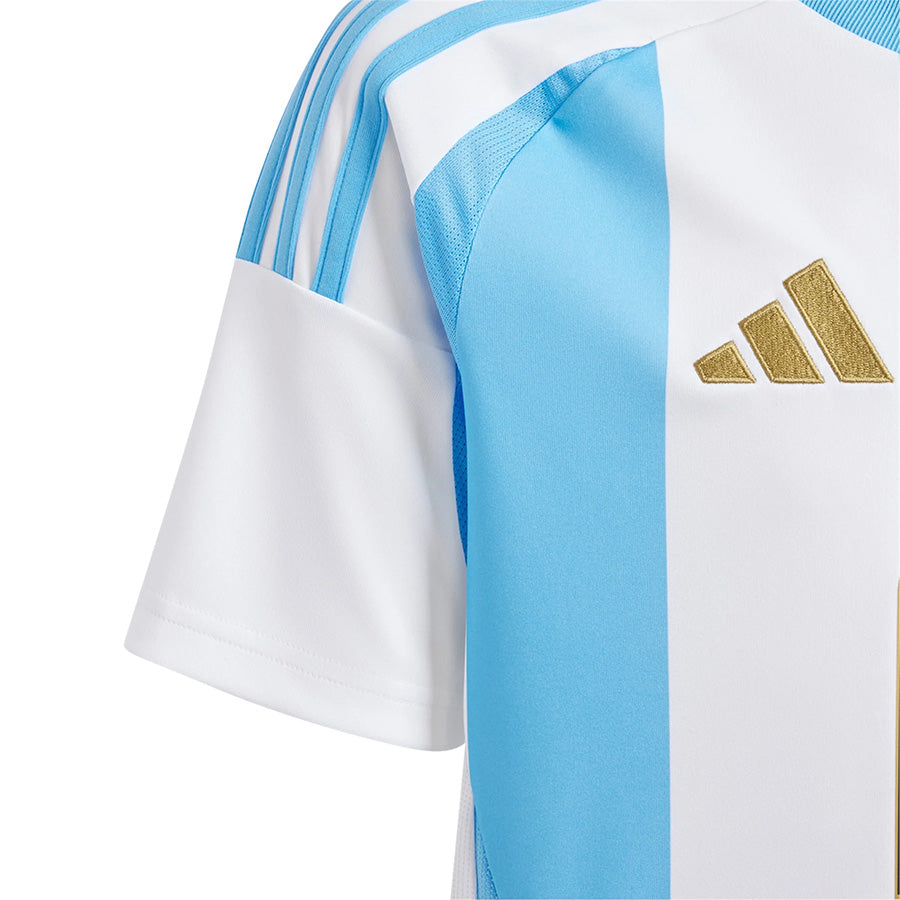 Kid's Adidas Argentina Messi Home Jersey 2024