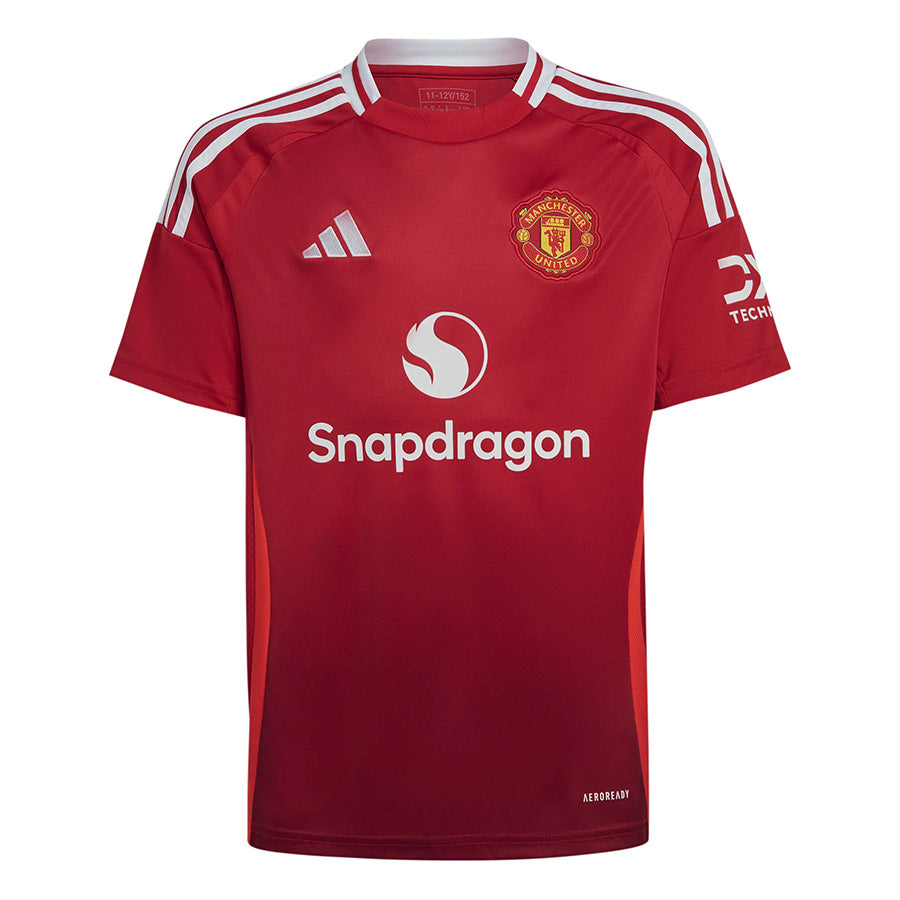 Kid's Adidas Manchester United Home Jersey 2024/25