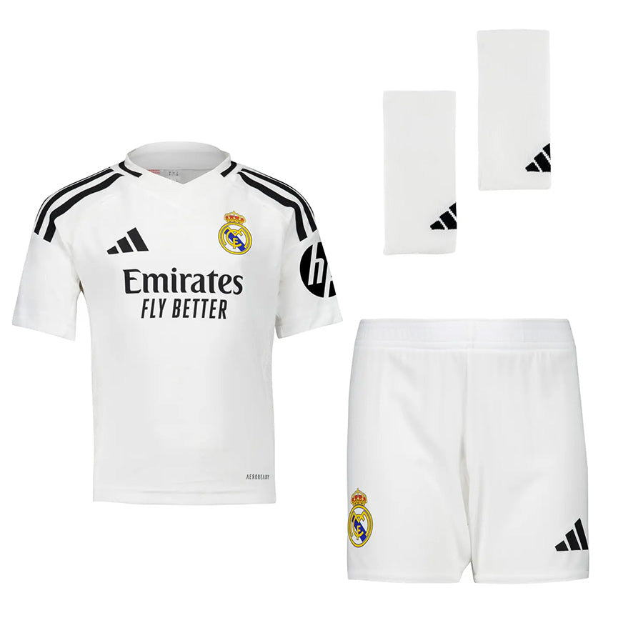 Kid's Adidas Real Madrid Mini Home Kit 2024/25