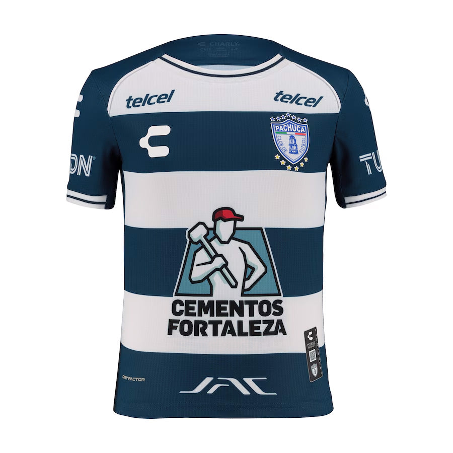 Kid's Charly Pachuca Home Jersey 2024/25