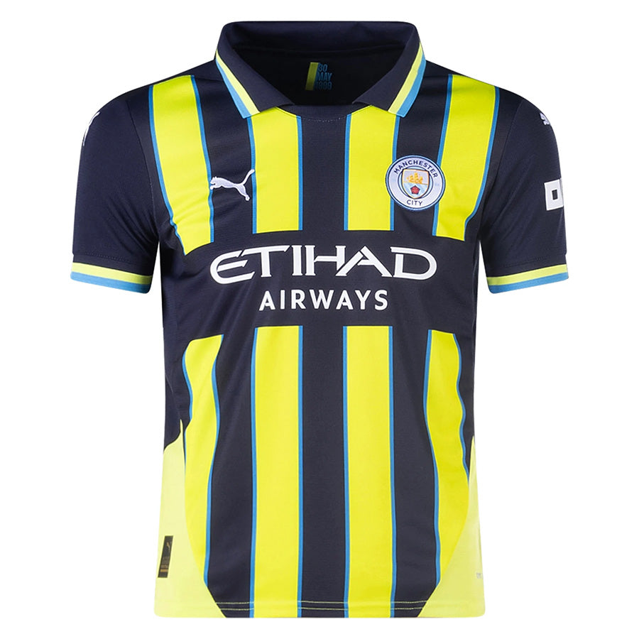 Kid's Puma Manchester City Away Jersey 2024/25