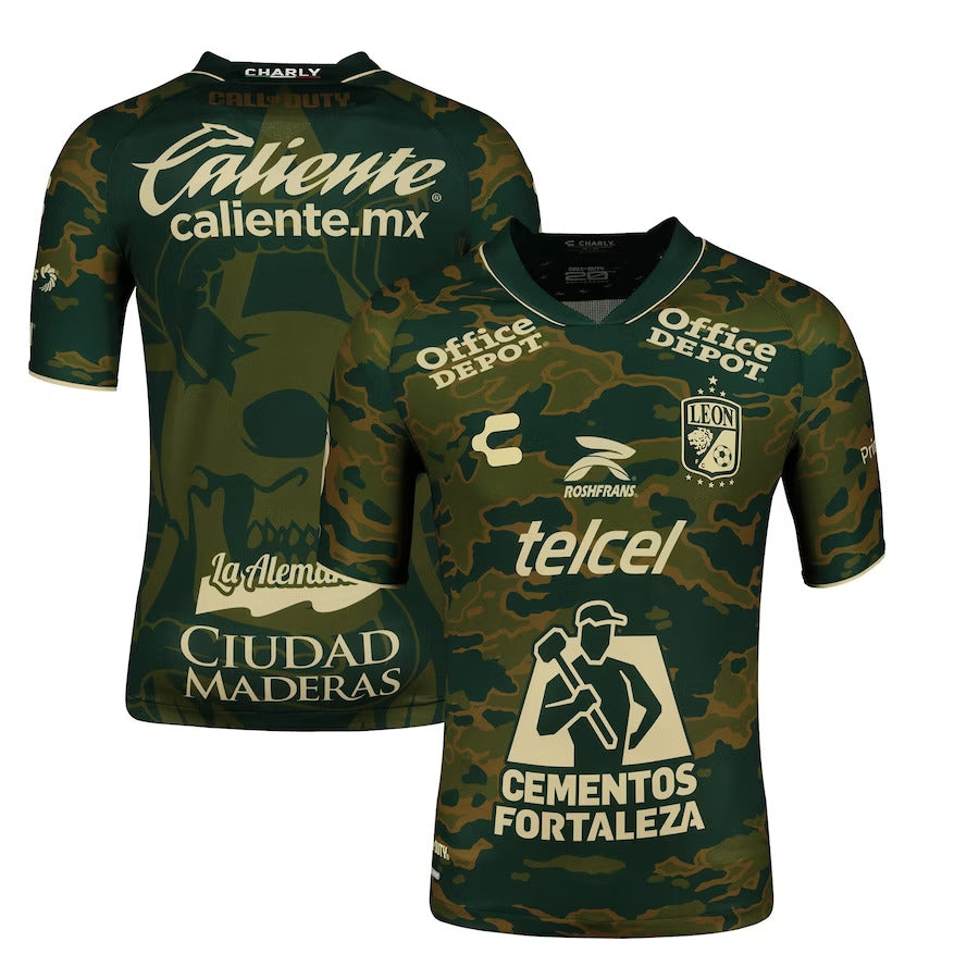 Men's Charly Club Leon Special Edition Call Of Duty Third Jersey 2023/24