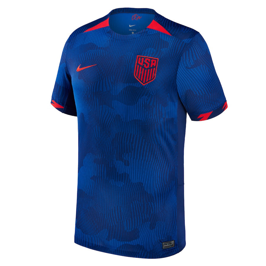 Nike USA 2024 US Soccer USMNT 1998 World Cup Away Jersey Size Large L MLS Red Adult