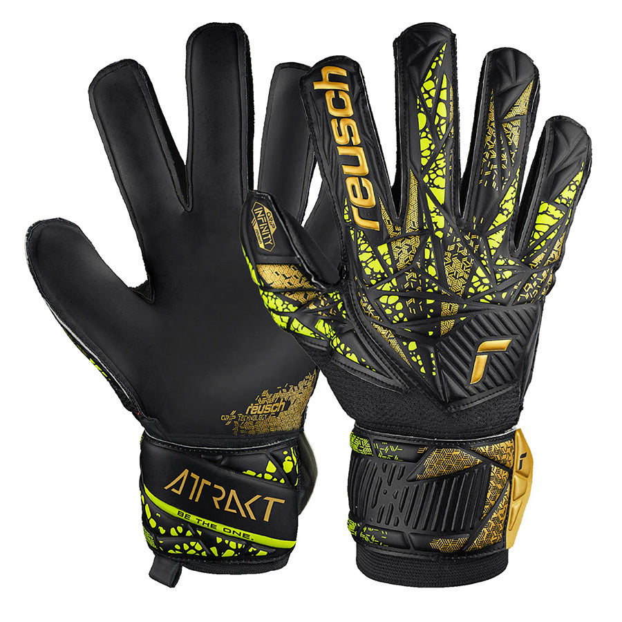 Reusch Attrakt Infinity Finger Support Goalkeeper Gloves