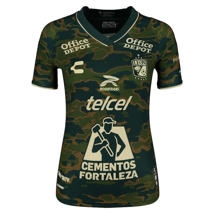 Women's Charly Club Leon Special Edition Call Of Duty Third Jersey 2023/24