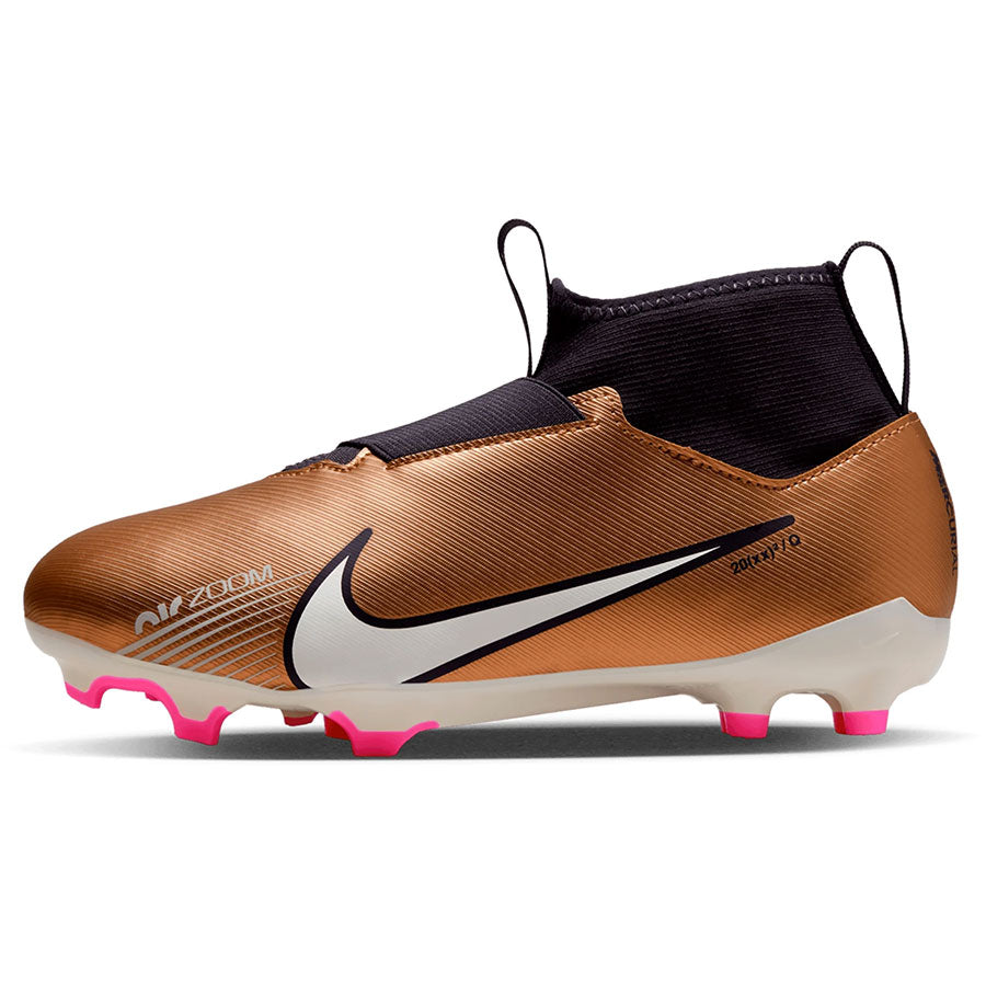 Nike Jr Zoom Superfly 9 Academy FG/MG Bronze/Pink